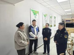 新疆师市市监开展保健食品经营单位“回头看